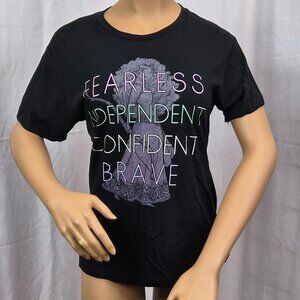 Disney brand short-sleeve black t-shirt with Merida from Brave movie EUC size L